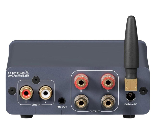 Fosi Audio Fosi Audio BT20A PRO 48V blue - Wzmacniacz audio 2.0 - 1583322 - zdjęcie 2